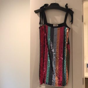 Tanya Taylor Sequin Dress